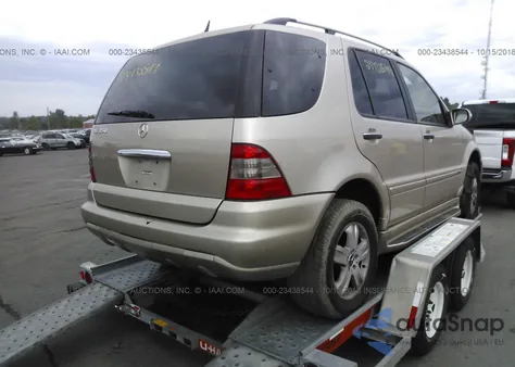 2005 Mercedes-Benz Ml 350 from USA, damaged, VIN 4JGAB57E35A558368